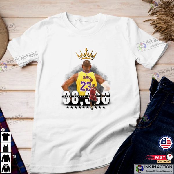 Lebron James All-Time Points Leader T-shirt