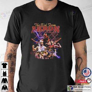 Lebron James T shirt Cleveland Cavaliers Young Lebron T shirt 1