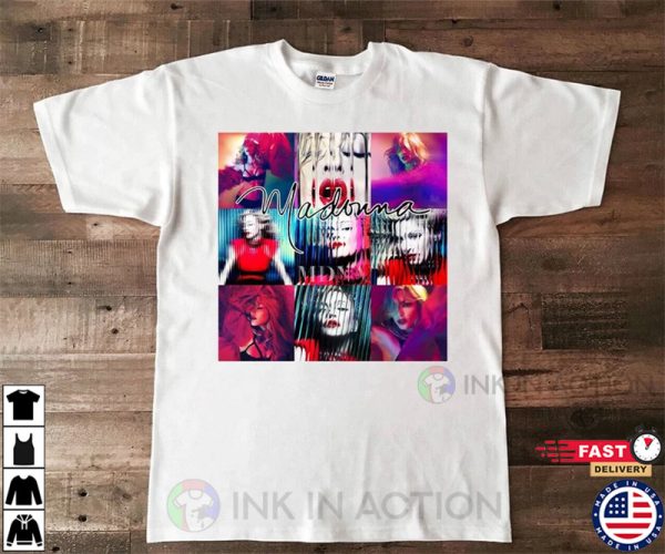 Madonna Four Decades The Celebration World Tour 2023 T-Shirt