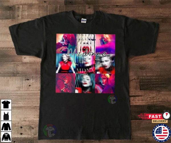 Madonna Four Decades The Celebration World Tour 2023 T-Shirt