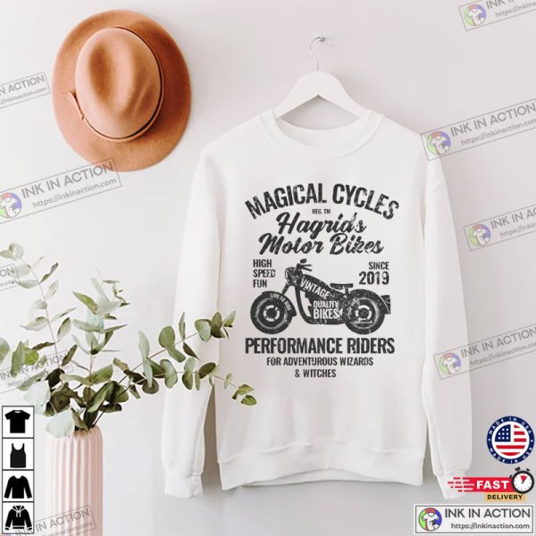 Magical Motorbikes Shirt, Harry Potter Shirt, Wizard School