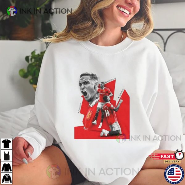 Manchester United Antony x Rashford Soccer Graphic Tee