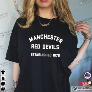 Manchester United FC Premier League Red Devils Inspired Shirt 2