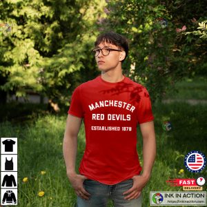 Manchester United FC Premier League Red Devils Inspired Shirt 3