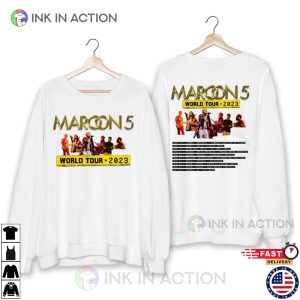 Maroon 5 World Tour 2023 T shirt 2