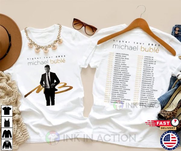 Michael Bublé Higher Tour 2023 T-Shirt