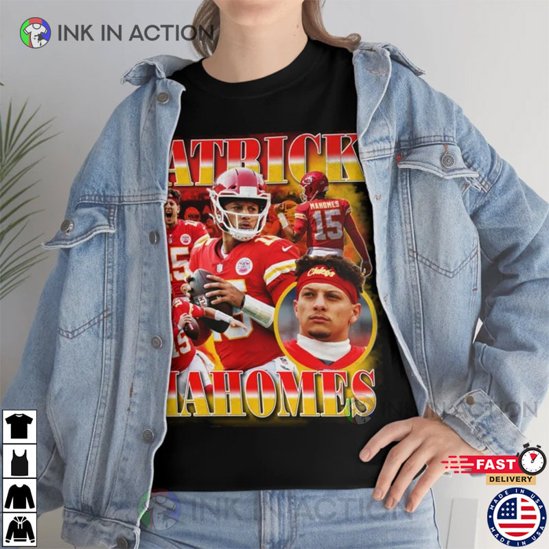 Hand Painted Patrick Mahomes Denim Jacket 