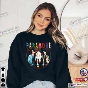 Paramore 2023 Tour Dates T-Shirt - Print your thoughts. Tell your stories.