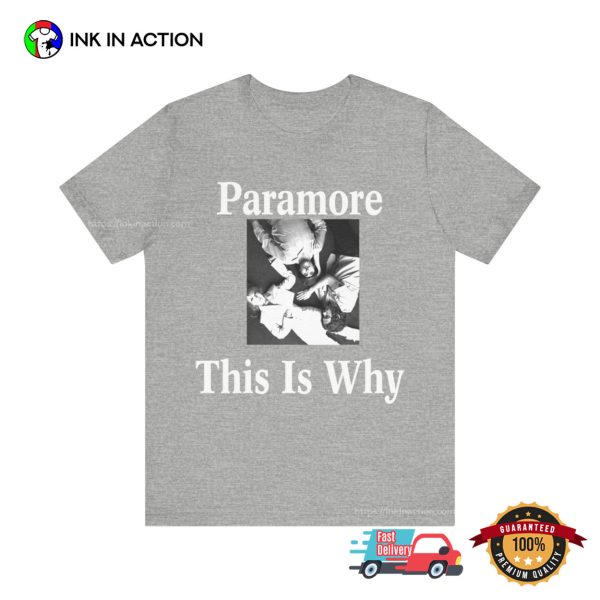 Paramore This Is Why Concert Tour Shirt, Rock Band Fan T-shirt