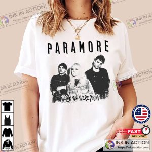 Paramore When We Are Young Line Up Unisex T shirt 2