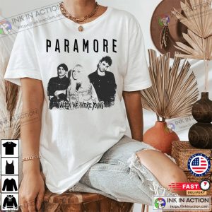 Paramore When We Are Young Line Up Unisex T shirt 3