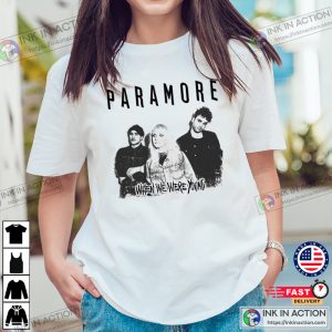 Paramore When We Are Young Line Up Unisex T shirt 4