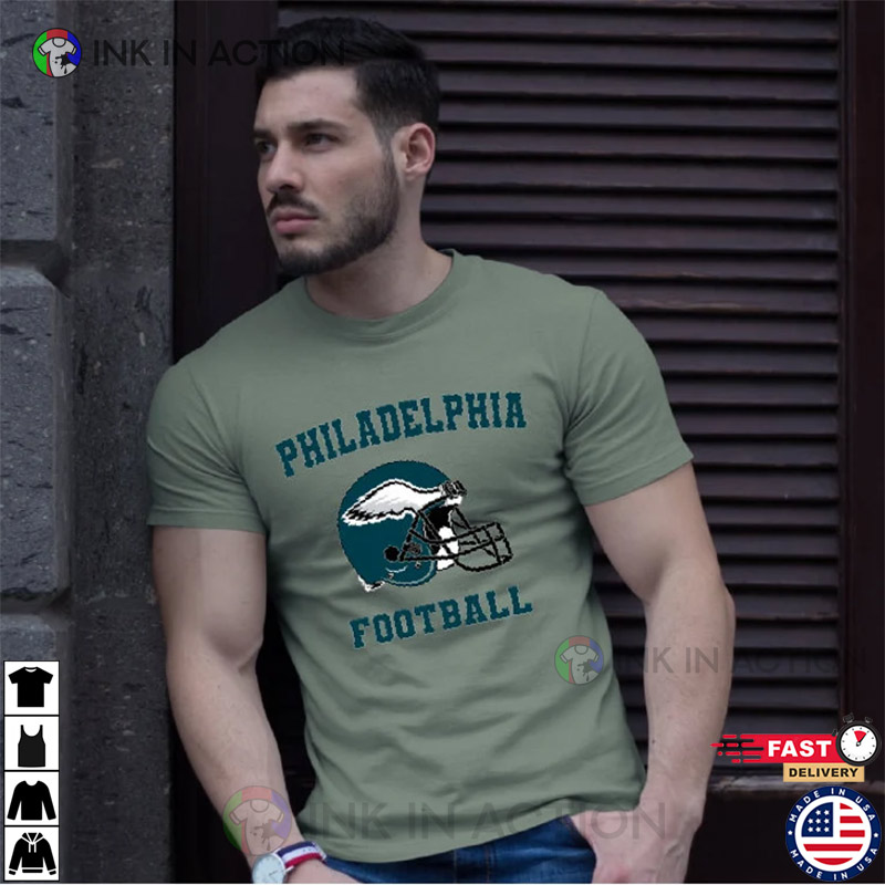 Philadelphia Football T-shirt, Philadelphia Eagles Shirt - Ink In Action