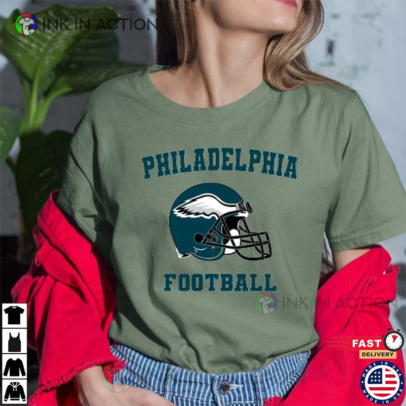 Philadelphia Football T-shirt, Philadelphia Eagles Shirt - Ink In Action