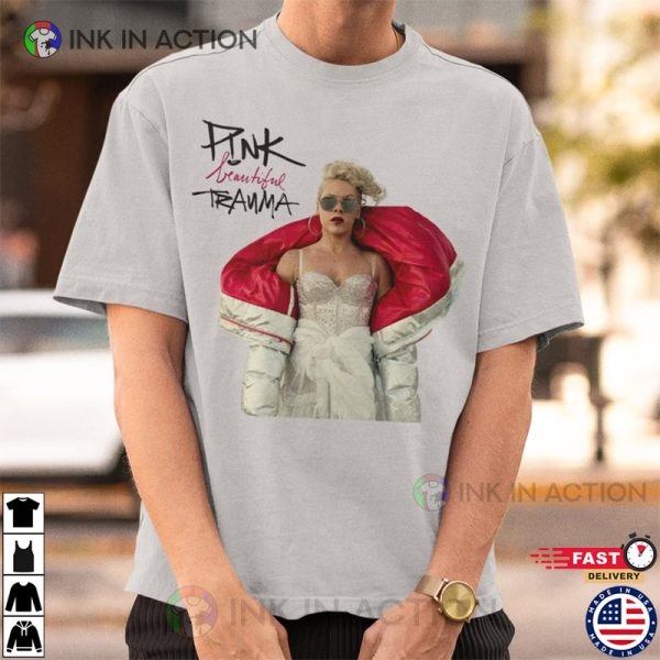 Pink Beautiful Trauma Tour T-Shirt