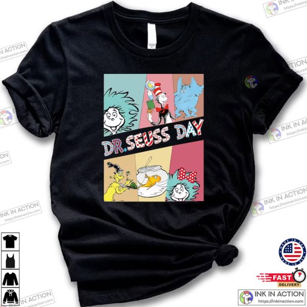 Reading Day Shirt, Dr Seuss Day Shirt, Teacher Gift Shirt