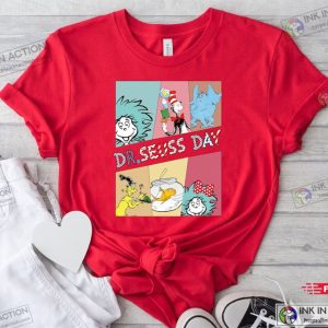 Reading Day Shirt Dr Seuss Day Shirt Teacher Gift Shirt 2