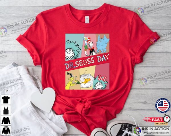 Reading Day Shirt, Dr Seuss Day Shirt, Teacher Gift Shirt