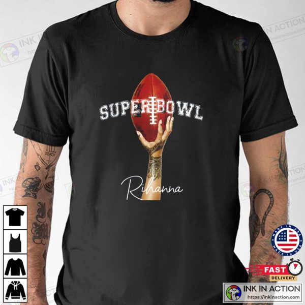 Rihanna Superbowl Halftime Show Shirt