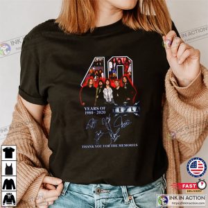 Rock Band 40 Years Tesla Band Unisex T Shirt 3