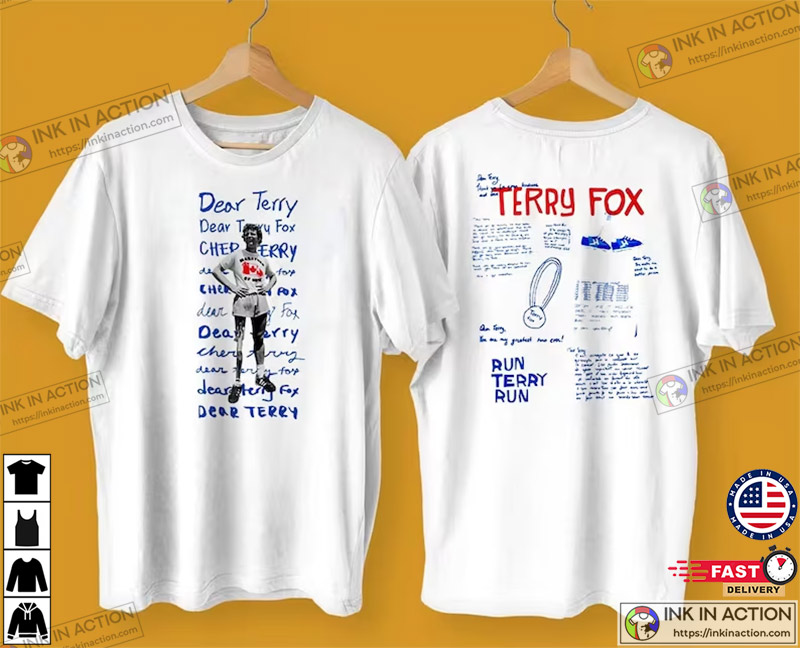 Terry Fox Canada Ryan Reynolds Shirt - Jolly Family Gifts