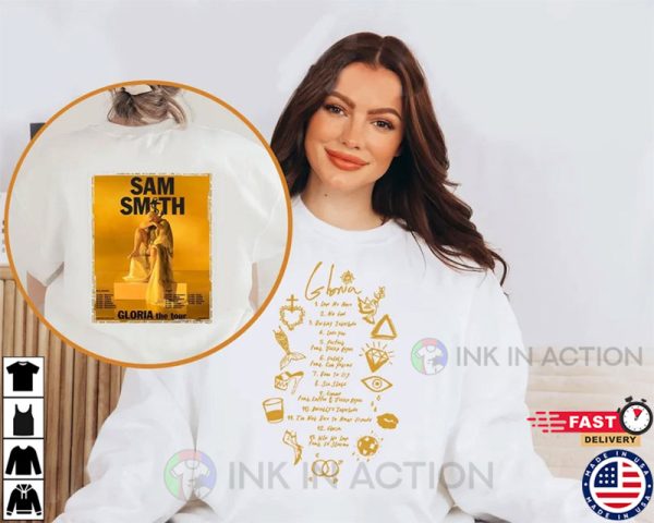 Sam Smith Gloria World Tour 2023 Shirt