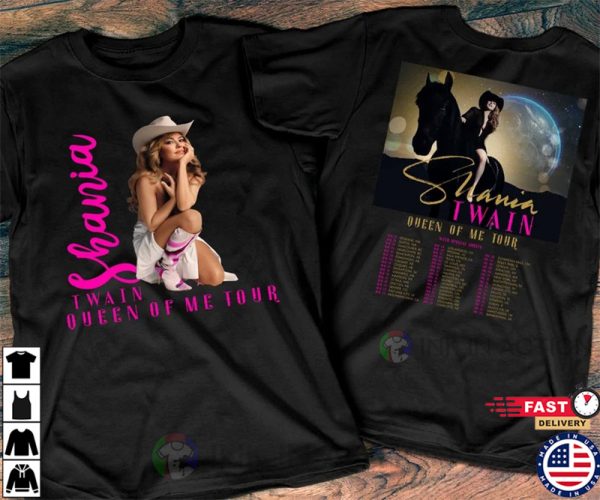 Shania Twain Queen Of Me Tour 2023 Shirt