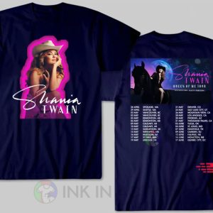 Shania Twain Queen Of Me Tour 2023 T Shirt 1