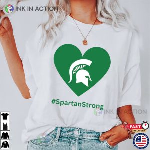 Spartan Strong Heart T Shirt 3