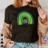St. Patrick’s Day Shirt, Shamrock Leopard Rainbow St. Patrick’s Day T-Shirt
