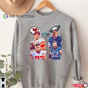 Super Bowl shirt Chiefs VS Eagles T shirt 2