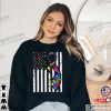 Support Autism Awareness Flag T-shirt
