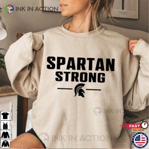 Support For Michigan Shirt Spartan Strong Shirt 2