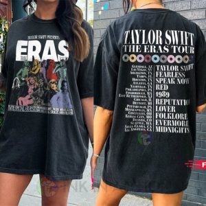 Taylor Retro Concert The Eras Tour Vintage Shirt 1