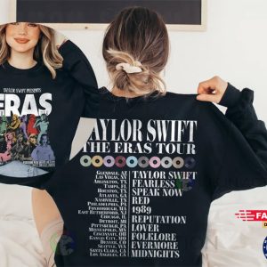 Taylor Retro Concert, The Eras Tour Vintage Shirt