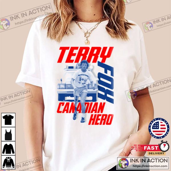 Terry Fox Canadian Hero T-Shirt