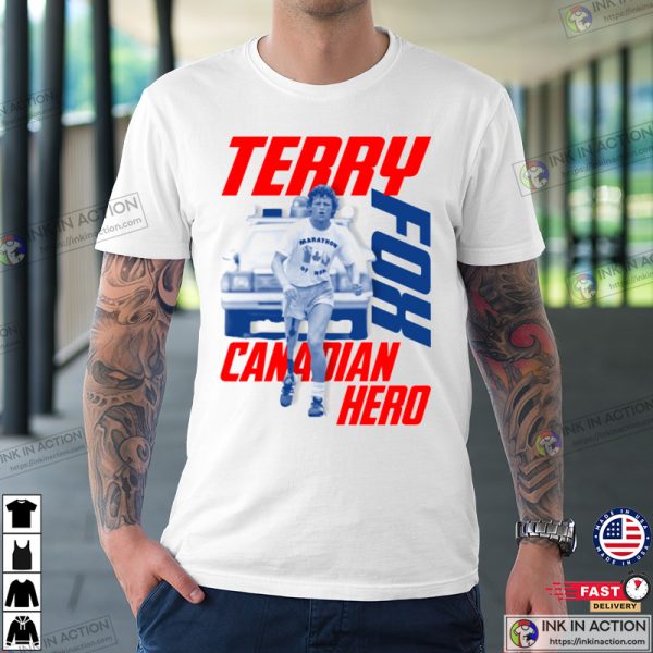 Terry Fox Canadian Hero T-Shirt