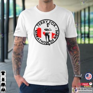 Terry Fox Marathon Of Hope Fans T-Shirt