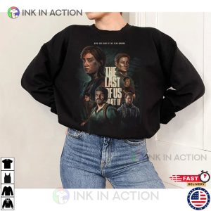 The Last of Us Part II Style Comic Shirt Gaming shirt 1
