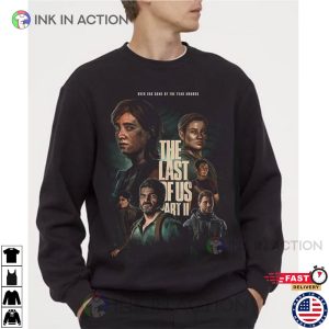 The Last of Us Part II Style Comic Shirt, Gaming shirt