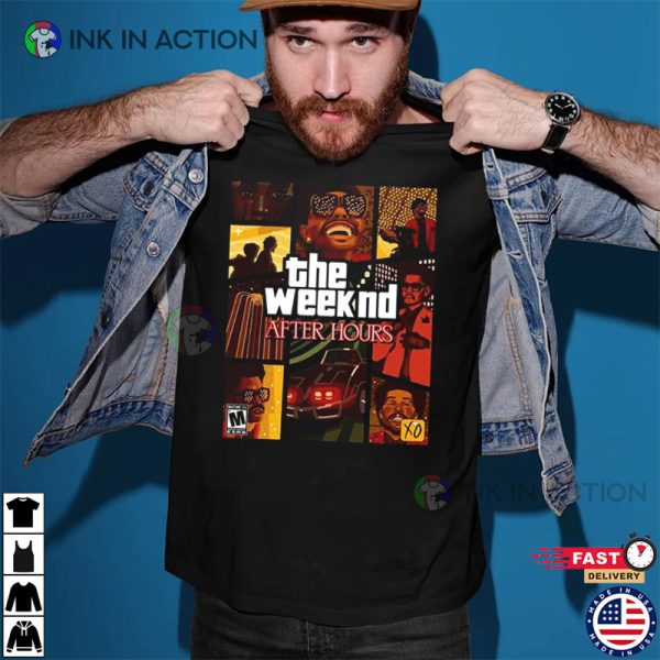 The Weeknd After Hours Vintage Retro 90S T-shirt