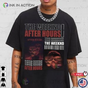 The Weeknd Shirt, Hip Hop 90s Vintage Graphic T-Shirt