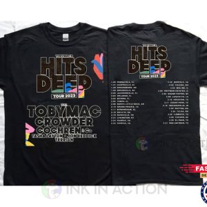 Toby Mac Hits Deep Tour 2023 T-Shirt, 2023 Tour Concert Shirt