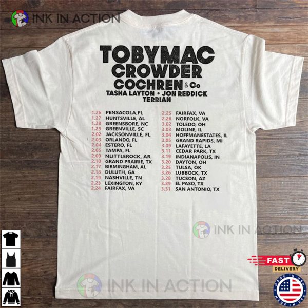 Toby Mac Tour 2023 T-Shirt, Hits Deep 2023 T-Shirt