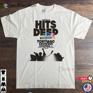 Toby Mac Tour 2023 T Shirt Hits Deep 2023 T Shirt 2