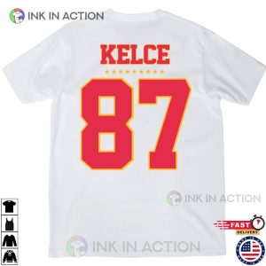 Travis Kelce Kansas City Chiefs T Shirt LVII Super Bowl 2023 Shirt 4