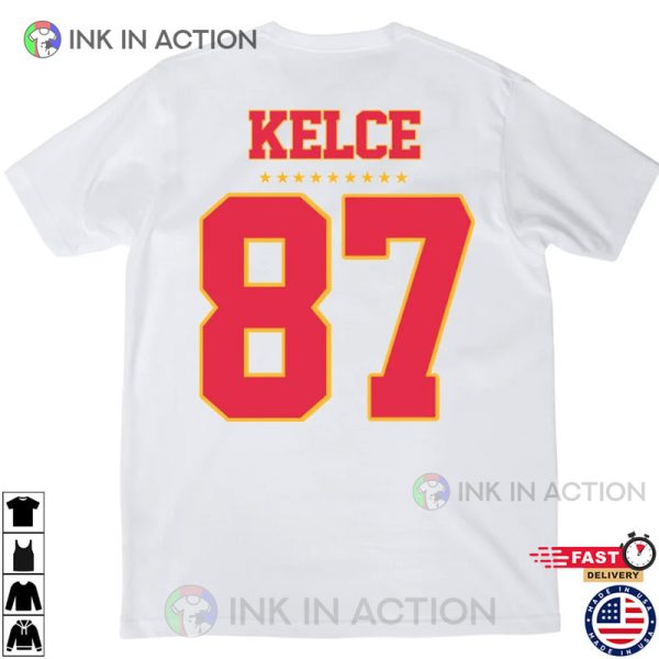 Travis Kelce Kansas City Chiefs T-Shirt, LVII Super Bowl 2023 Shirt