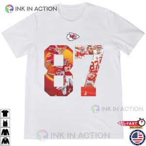 Travis Kelce Kansas City Chiefs T Shirt LVII Super Bowl 2023 Shirt 5