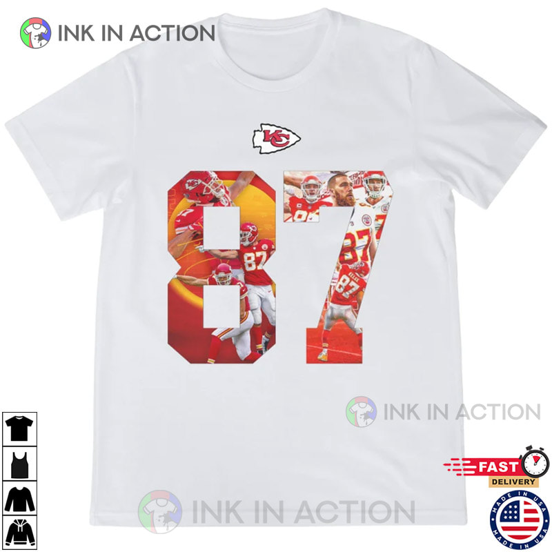 Kansas City Chiefs 2023 Super Bowl Lvii T-Shirt - Ink In Action