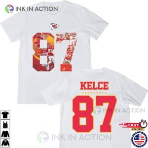 Travis Kelce Kansas City Chiefs T Shirt LVII Super Bowl 2023 Shirt 6